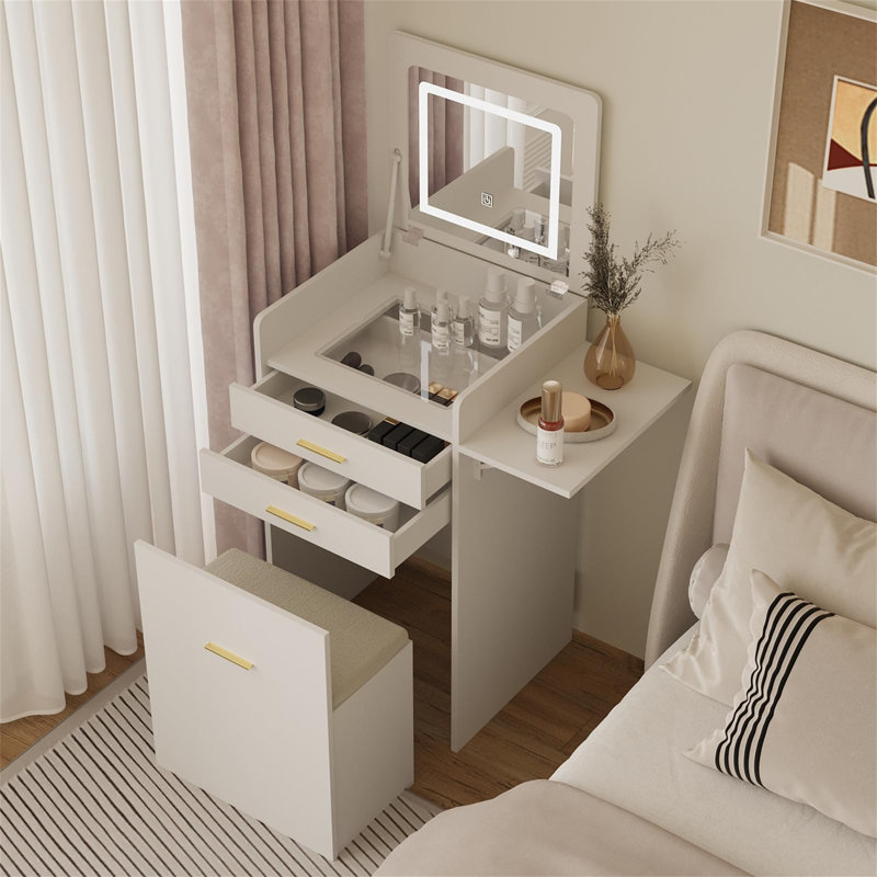 Adaugo Dressing Table with Mirror