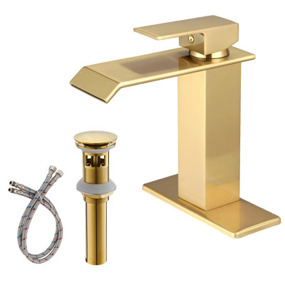 Almeta Single Hole Bathroom Faucet