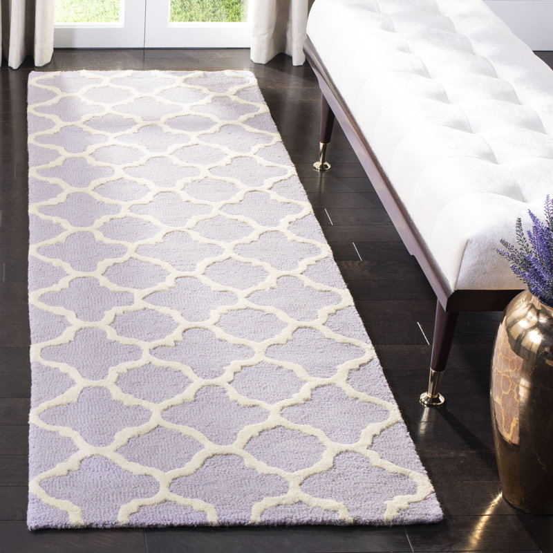 Tapis en laine touffeté à la main Cannen, Tapis de couloir 2 pi 6 po x 8 pi