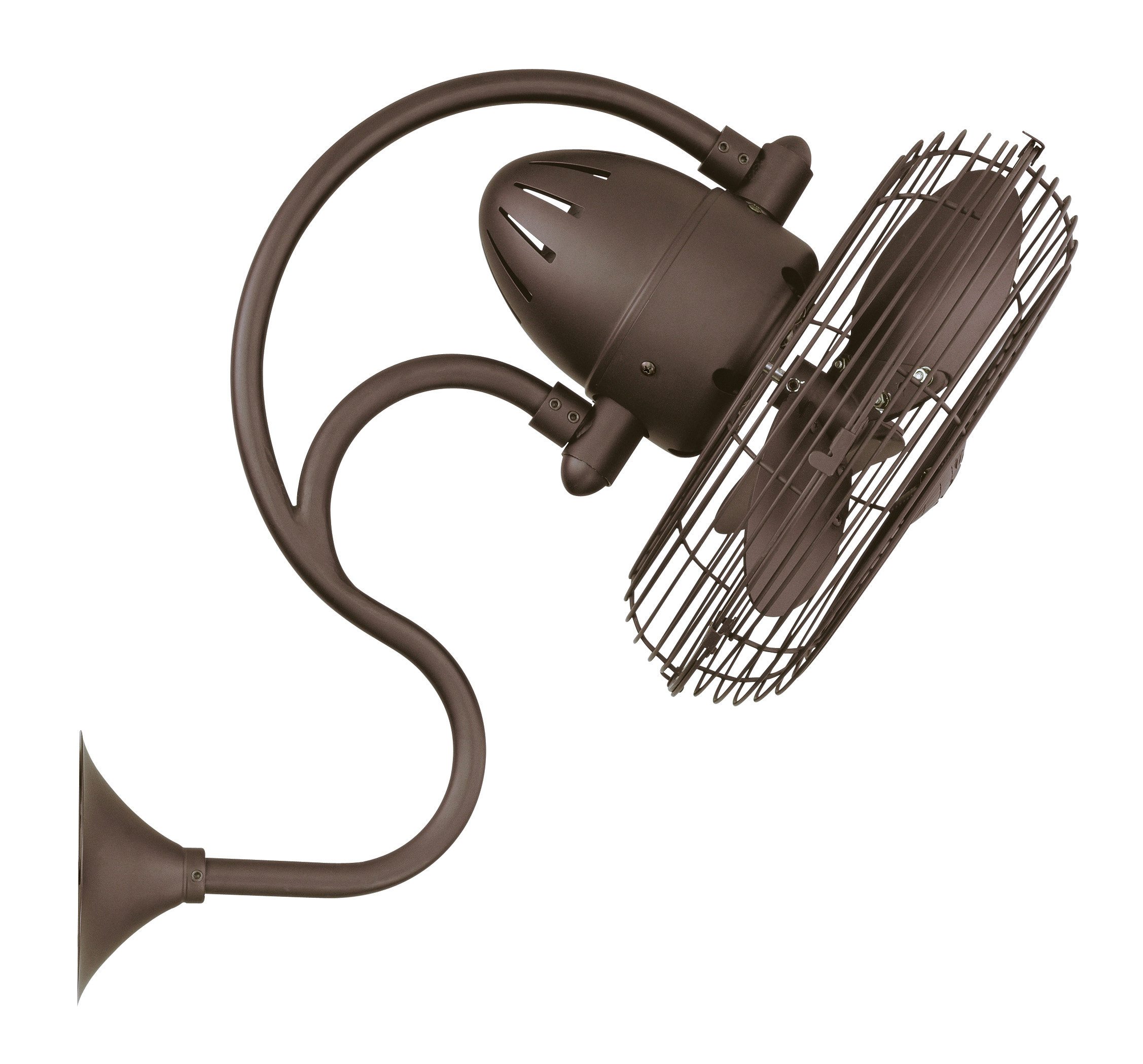 Matthews Fan Company 13in Oscillating Wall Fan & Reviews | Perigold