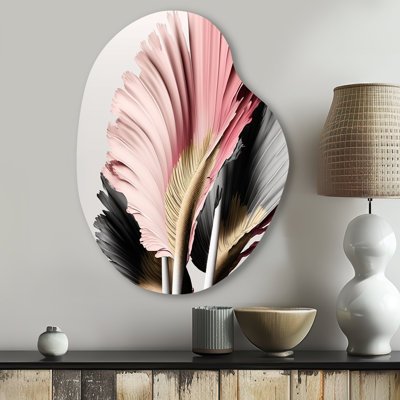 Arne - Décoration murale irrégulière en forme de poire Gerbera