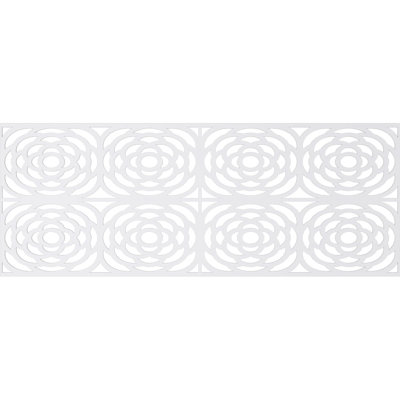 36.25'' H x 94.5'' W x 0.375'' D Expanded Cellular PVC Wainscot Paneling