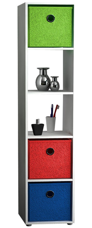 Weiss Solid Wood Freestanding Bathroom Shelves