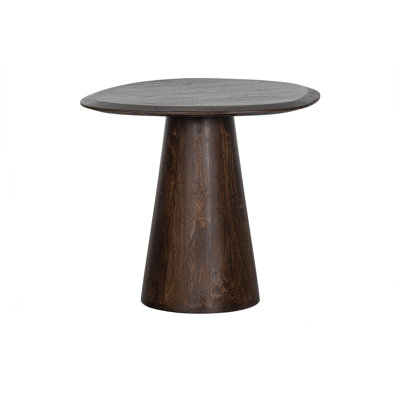 Solid Wood Pedestal Coffee Table
