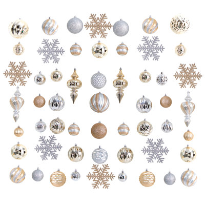 Ensemble de 81 décorations de Noël 81 pièces