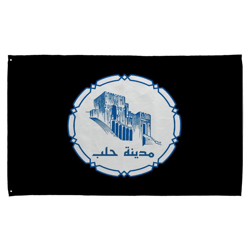 Drapeau de la ville d'Alep - Drapeau