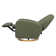 Nami Electronic Recliner and Swivel Glider Recliner in Shearling with USB port
