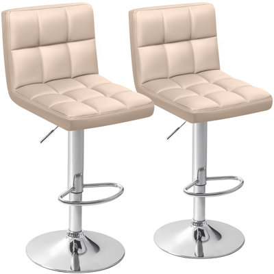 Stallcup Swivel Adjustable Height Bar Stool