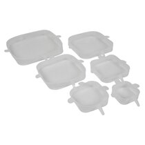 Grand Fusion Vented Silicone Microwave Food Covers 2pcs