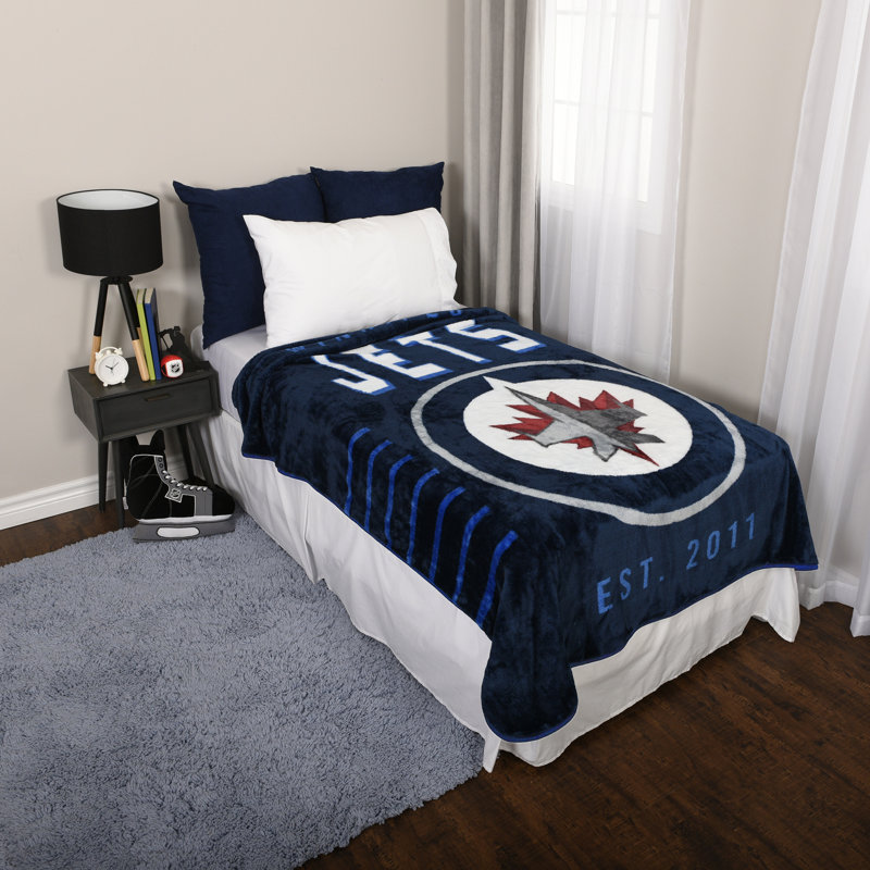 Jeté en polyester NHL Winnipeg Jets