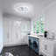 Ventilateur de plafond encastré moderne 24 po avec lumière DEL et télécommande-719078306