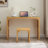 Pine Dining Bench And Table, Indoor Wood Bench  Entryway,,Kitchen And Bedroom Table And Bench Set Nature, Bench & Table