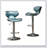 Masaccio Upholstery Airlift Adjustable Swivel Barstool with Chrome Base, Set of 2-458818466