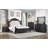 Chartres Alexandria Fabric Upholstered Panel Bed-93523478