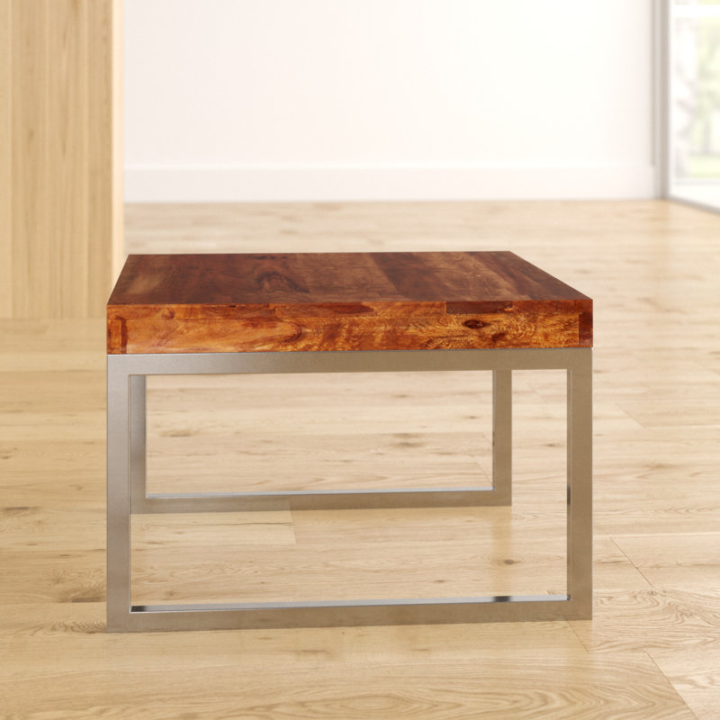 Guna Solid Wood Four Leg Coffee Table