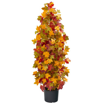 39'' Faux Maple Plant in Planter
