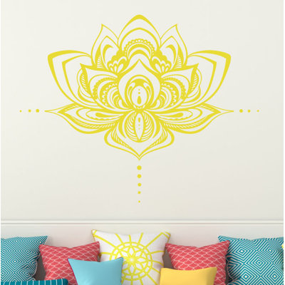 Décalcomanie murale fleur lotus Natazhat