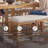 Leannah Polyester Upholstered Bench