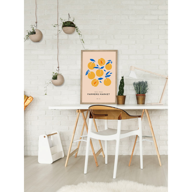 Paris Farmers Market by Marmont Hill - Single Picture Frame Painting, 30cm H x 20cm W