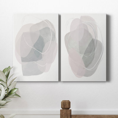 River Jewels I - ensemble de 2 peintures