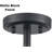 Modern LED Ceiling Light Fixture Dimmable 3000K-4500-5500K Semi-Flush Mount Ceiling Light For Bedroom-100174609