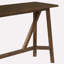 Ensemble de table de salle à manger en bois 4 pièces Casterton avec 3 tabourets rembourrés, mobilier de cuisine polyvalent-88062181-88062185-88062184