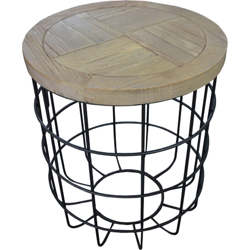 Llewellyn Solid Wood Top End Table