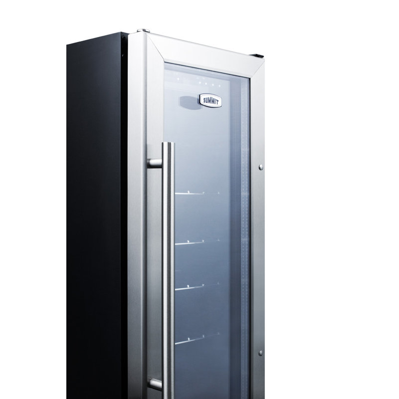 Summit Appliance 11.88'' W 60 Cans (12 oz.) 2.2 Cubic Feet Beverage Cooler with Reversible Door