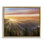 «Sunrise Through Mountain Forest Skyline», toile encadrée dorée encadrée par Danita Delimont