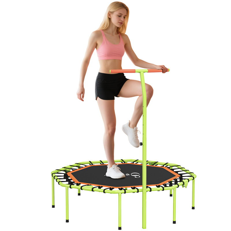 Trampoline 50 po pliable avec poignée réglable