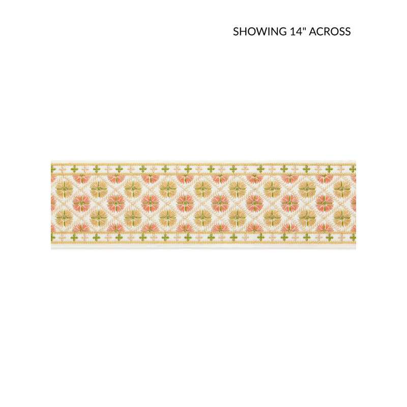 HANSEL EMBROIDERED TAPE, Citrus Twist