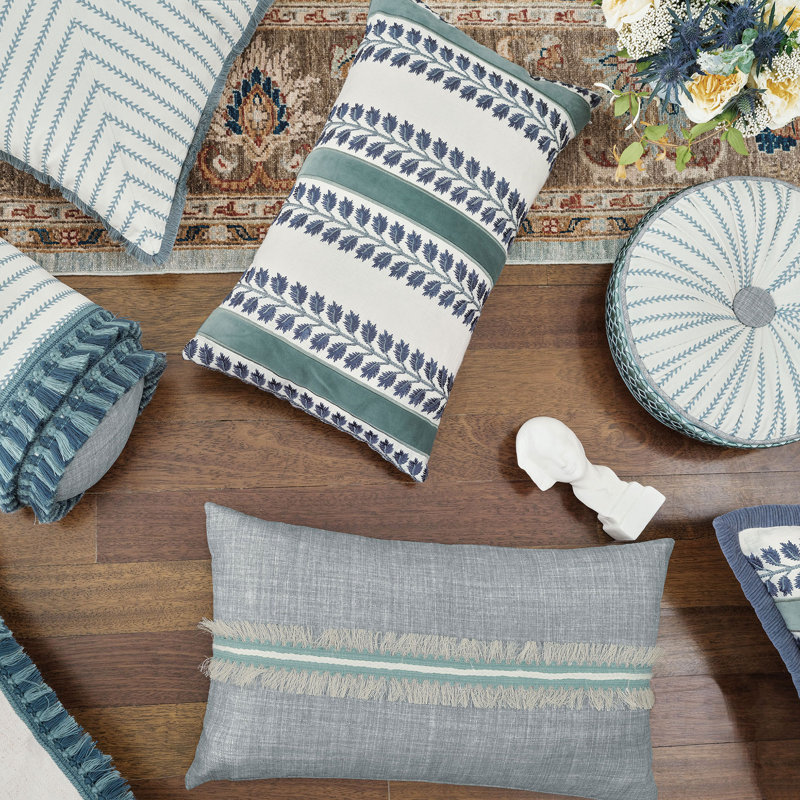 Highclere Button Tufted Decorative Pillow