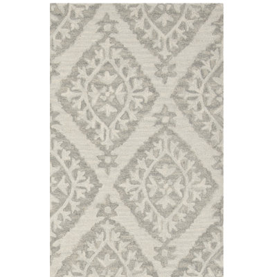 Anik Hand Tufted Wool Geometric Rug