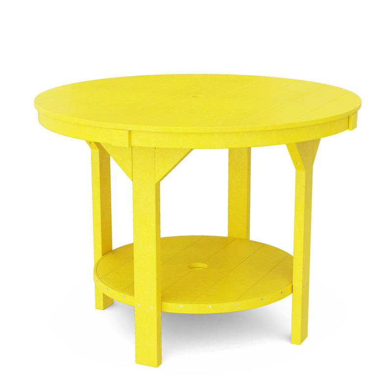 Table bistro Heritage, Jaune citron