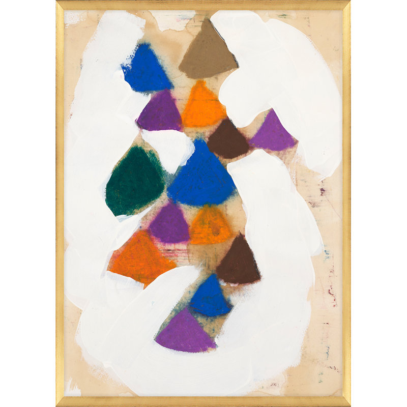 George's Pyramids Framed Painting