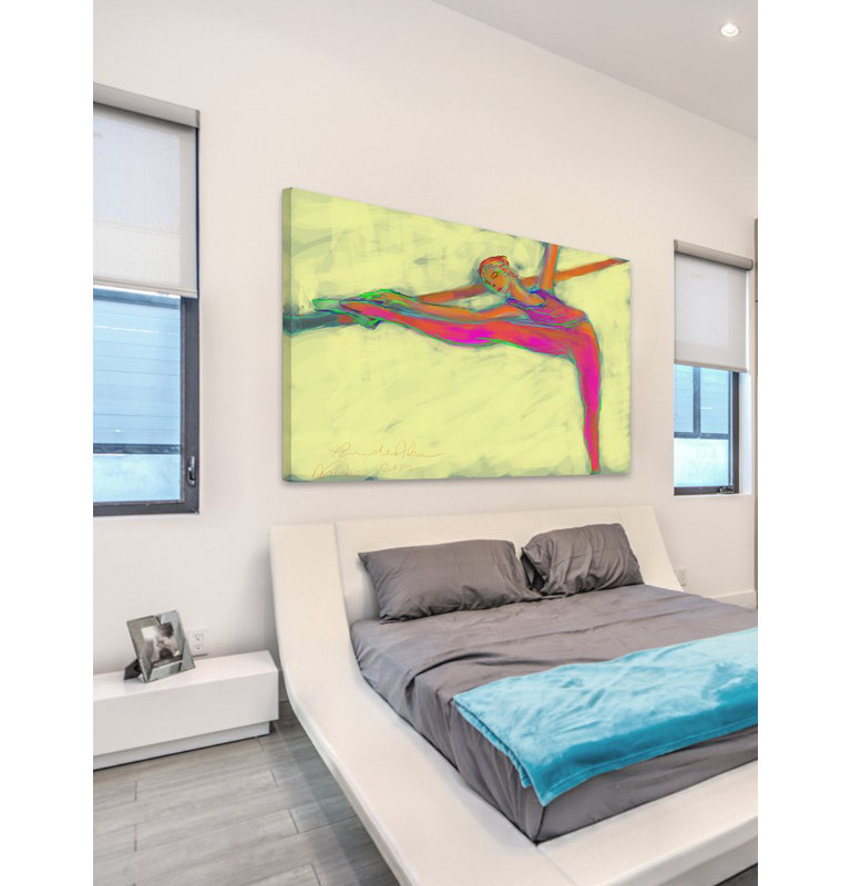 Arthur Pina - Wrapped Canvas Painting, 101cm H x 152cm W x 3.81cm D