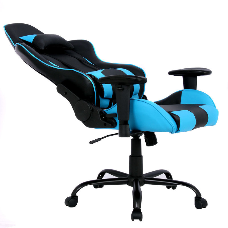 Fauteuil de jeu de course, Bleu