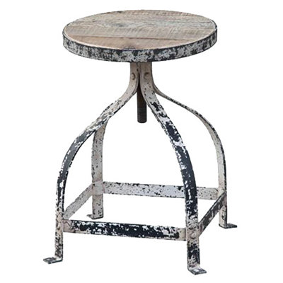 Davies Swivel Counter Stool with Metal Frame