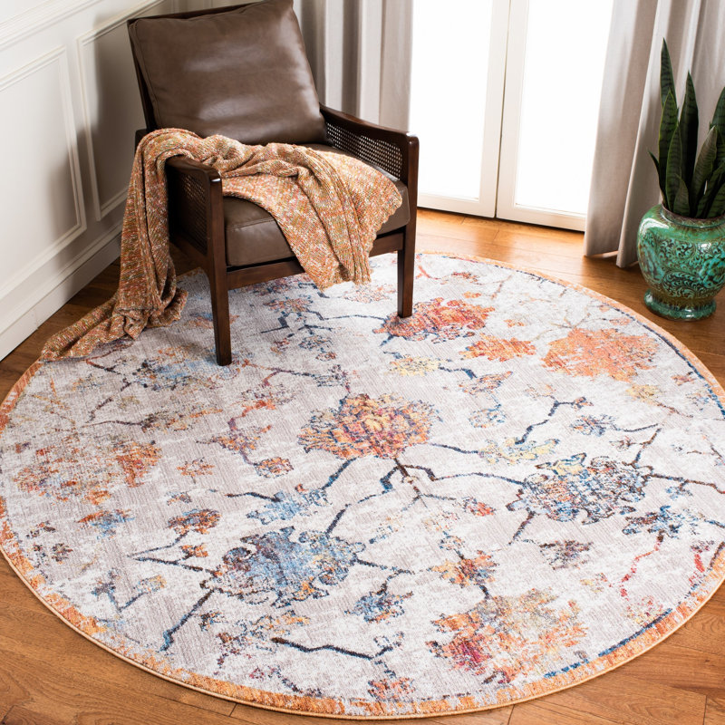 Gardner Performance Oriental Rug, Round 7'