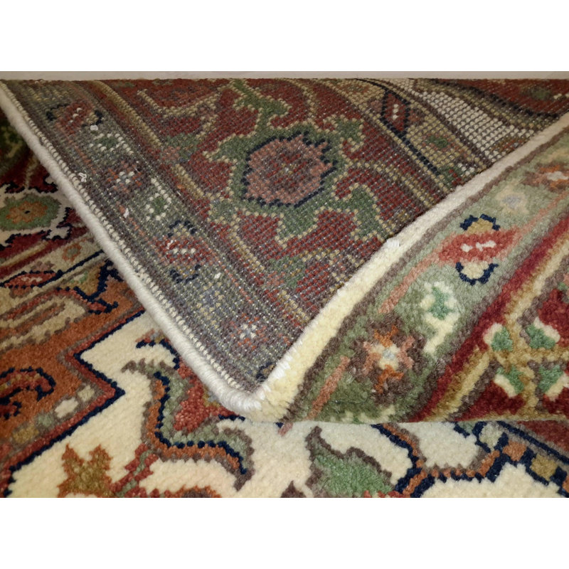 Oriental Area Rug in Orange