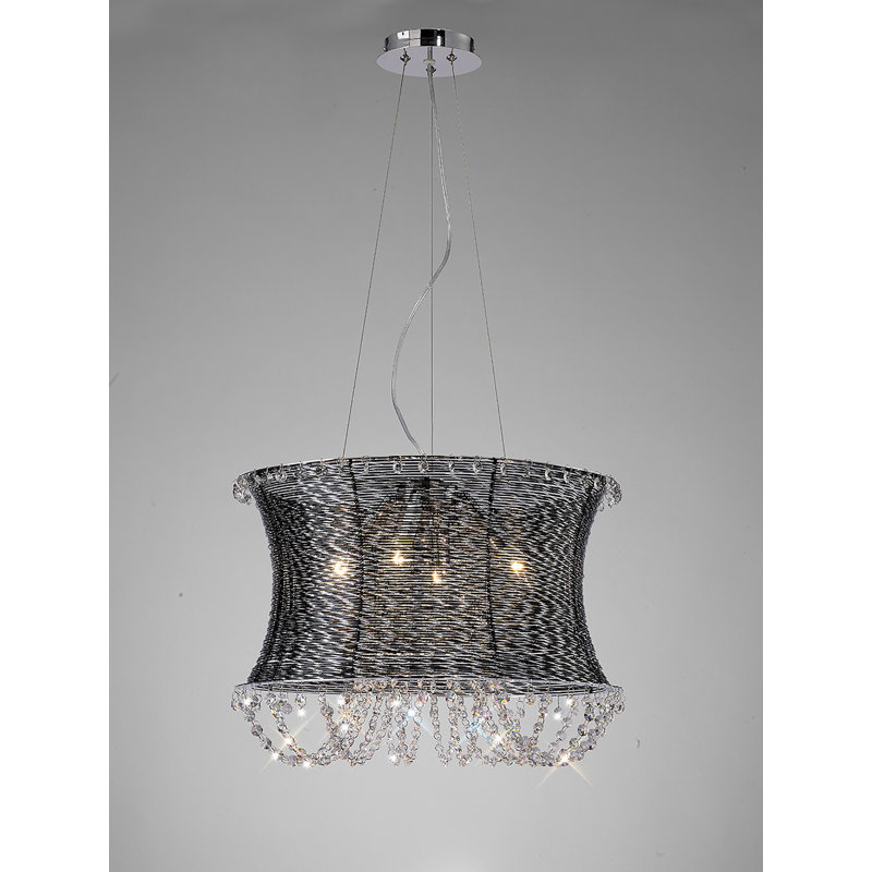 4 - Light Drum Chandelier