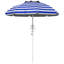 Parasol de plage portatif 5,7 pi avec inclinaison Outsunny-379426973