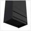 Armoire, garde-robe avec deux tiroirs, tringle, noir-2020440214