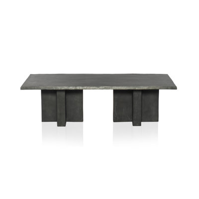 Table basse en aluminium Vernia