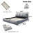 Grey Queen Bed