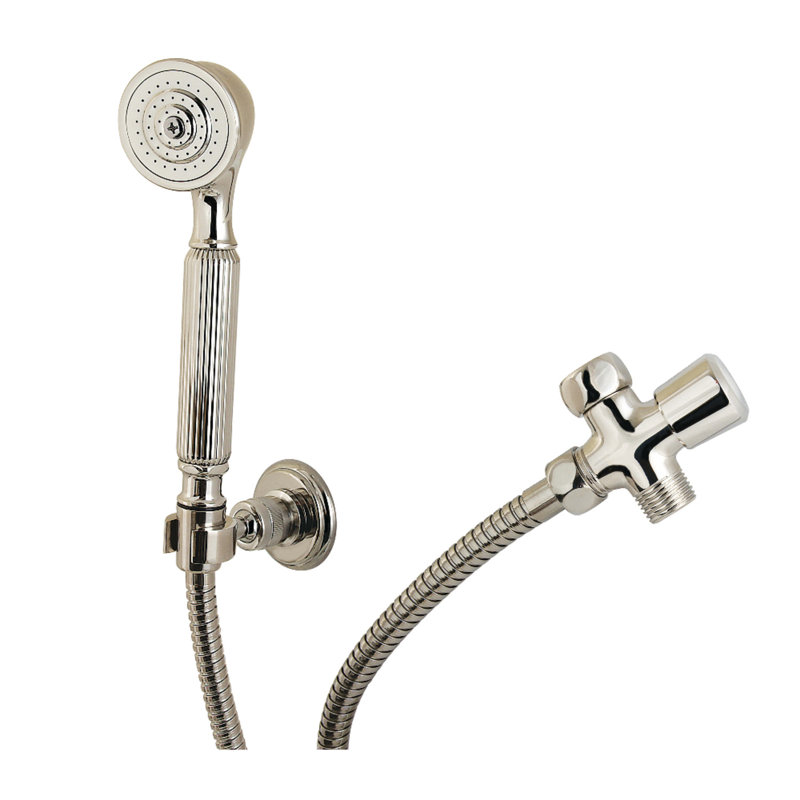 Kingston Brass Restoration Hand Shower Kit, Polished Nickel