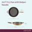 Anolon Advanced Home Hard Anodized Nonstick Frying Pan / Skillet with Helper Handle, 14.5 Inch-12250359