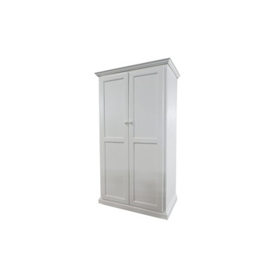 Breeda Solid Wood Solid Wood Armoire Desk