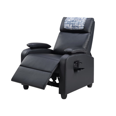 Recliner Chair, Classic and Traditional Manual Recliner Chair with Comfortable Arms and Back