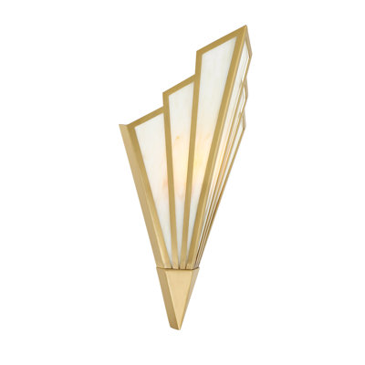 Rivage 1-Light LED Wall Sconce in Brass